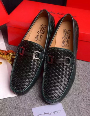 Salvatore Ferragamo Business Casual Men Shoes--019